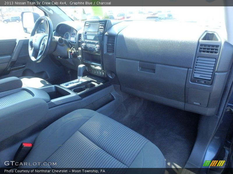 Graphite Blue / Charcoal 2013 Nissan Titan SV Crew Cab 4x4