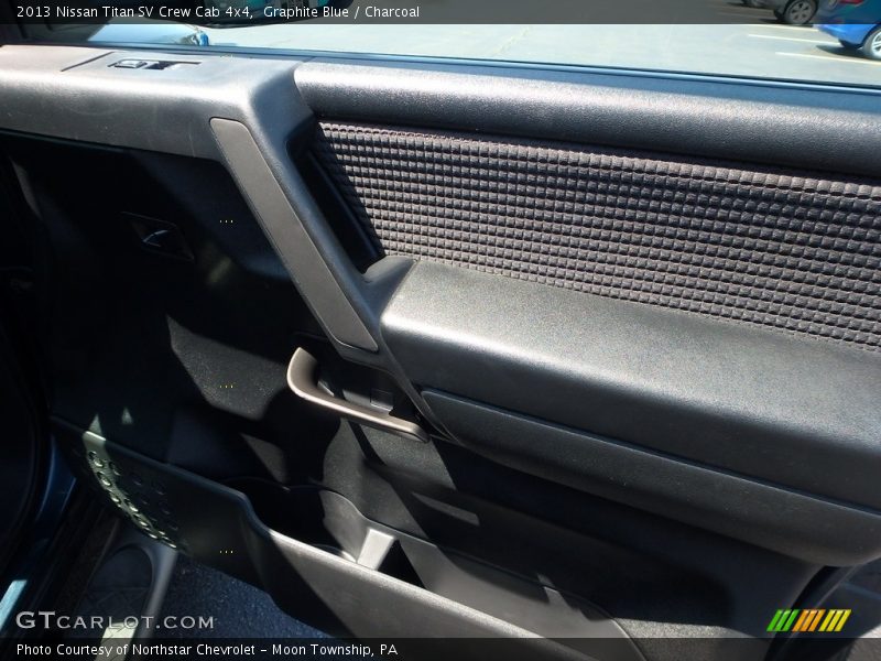 Graphite Blue / Charcoal 2013 Nissan Titan SV Crew Cab 4x4