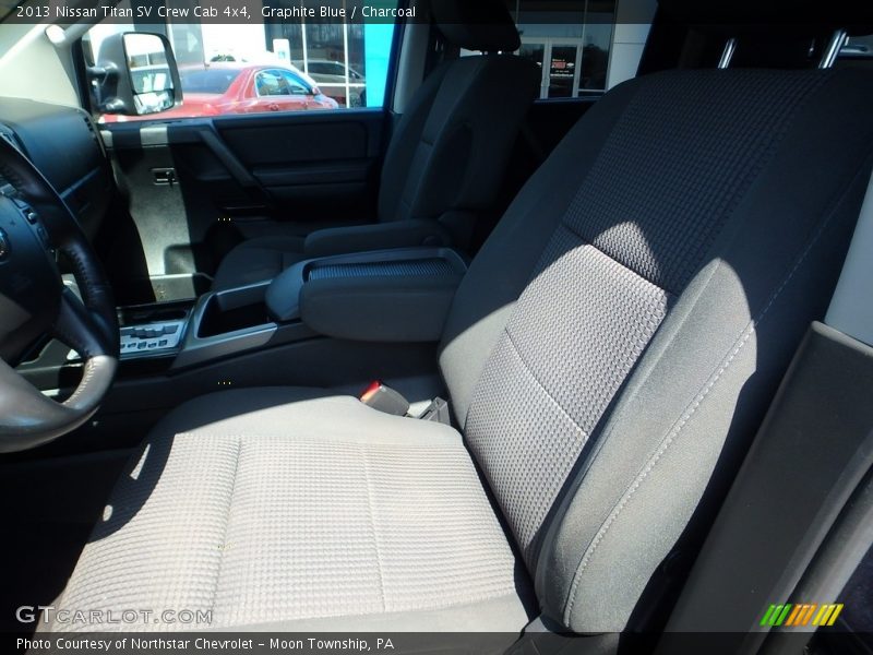 Graphite Blue / Charcoal 2013 Nissan Titan SV Crew Cab 4x4