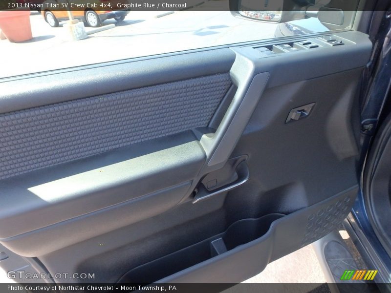 Graphite Blue / Charcoal 2013 Nissan Titan SV Crew Cab 4x4
