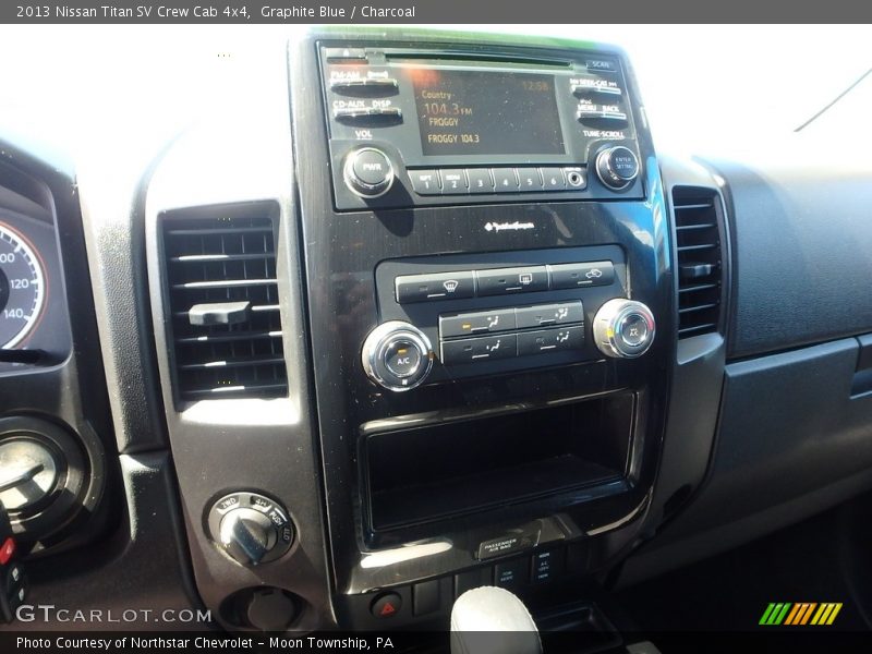Graphite Blue / Charcoal 2013 Nissan Titan SV Crew Cab 4x4