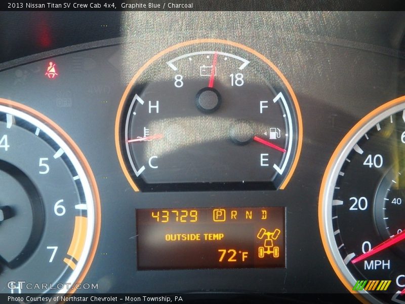 Graphite Blue / Charcoal 2013 Nissan Titan SV Crew Cab 4x4