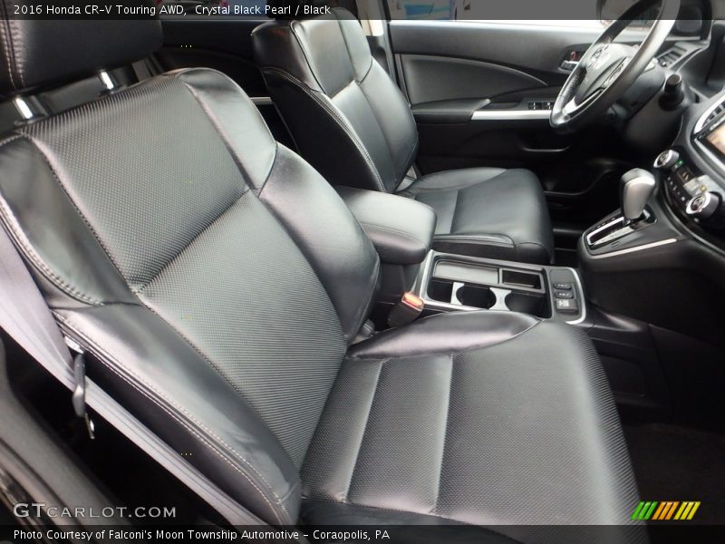 Crystal Black Pearl / Black 2016 Honda CR-V Touring AWD