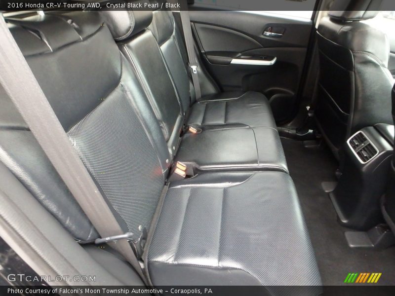 Crystal Black Pearl / Black 2016 Honda CR-V Touring AWD