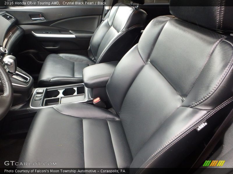 Crystal Black Pearl / Black 2016 Honda CR-V Touring AWD