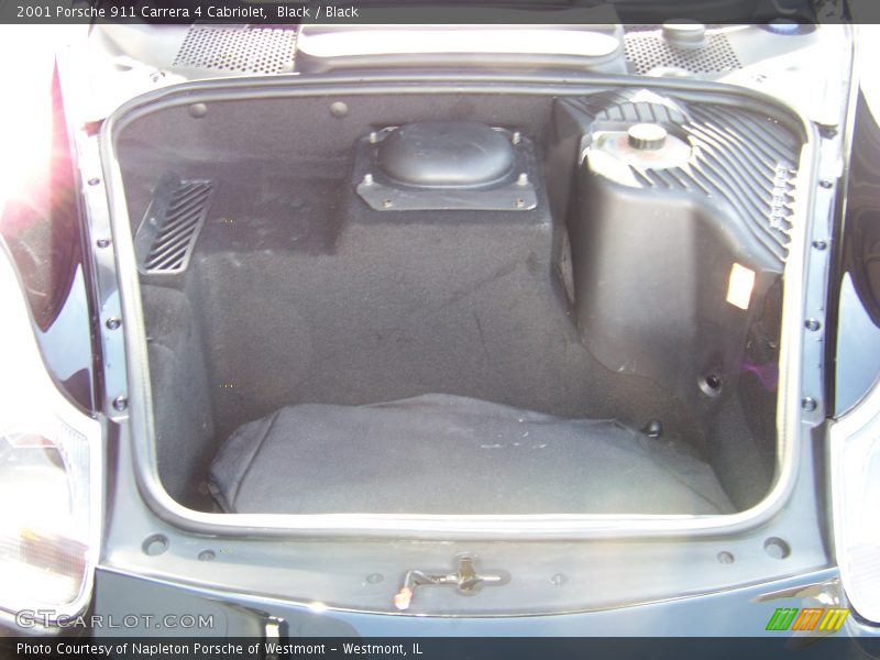 Black / Black 2001 Porsche 911 Carrera 4 Cabriolet
