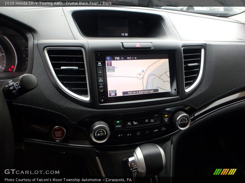 Crystal Black Pearl / Black 2016 Honda CR-V Touring AWD