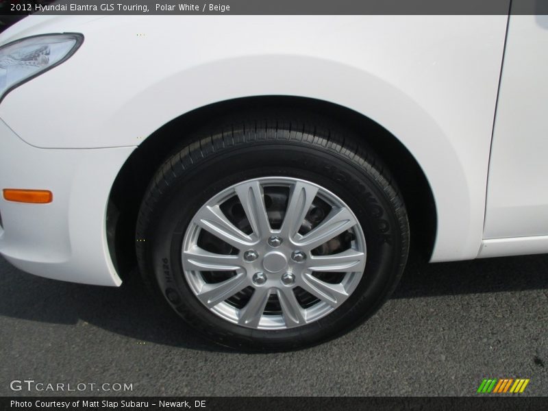 Polar White / Beige 2012 Hyundai Elantra GLS Touring