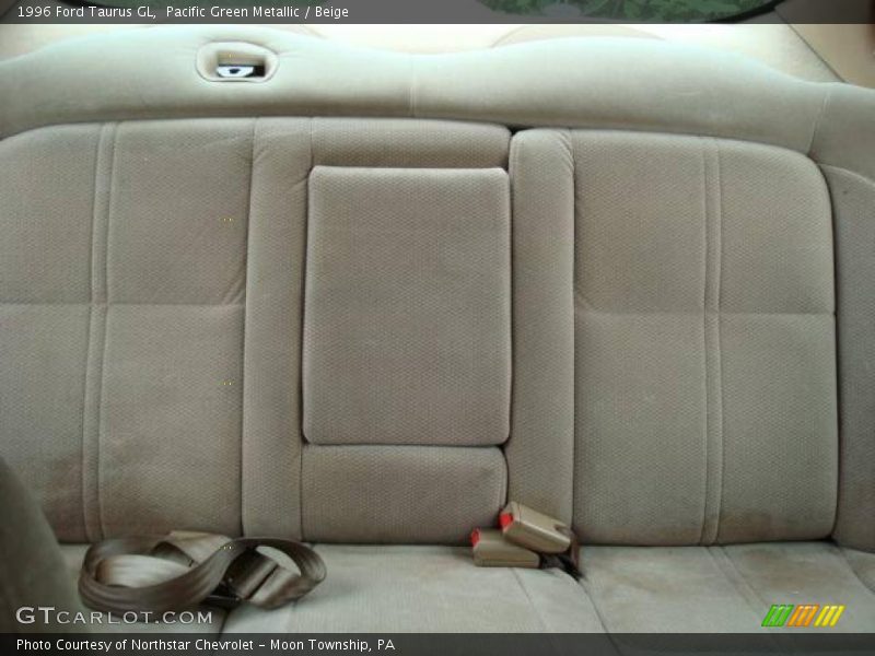 Pacific Green Metallic / Beige 1996 Ford Taurus GL