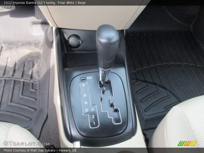 Polar White / Beige 2012 Hyundai Elantra GLS Touring