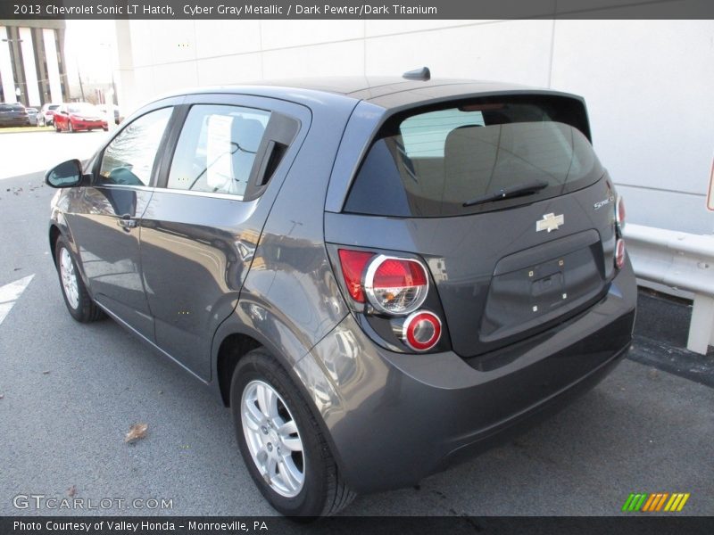 Cyber Gray Metallic / Dark Pewter/Dark Titanium 2013 Chevrolet Sonic LT Hatch
