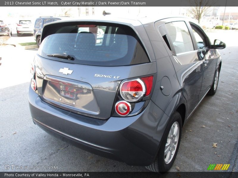 Cyber Gray Metallic / Dark Pewter/Dark Titanium 2013 Chevrolet Sonic LT Hatch