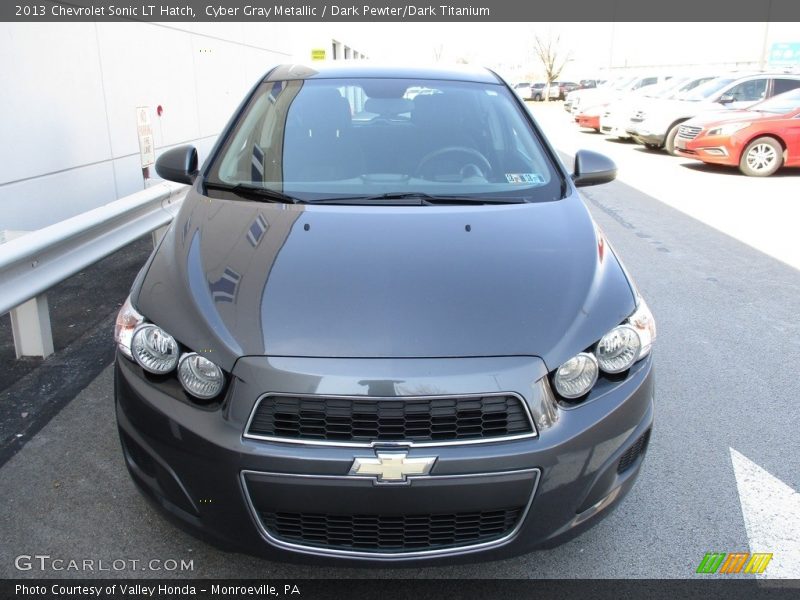 Cyber Gray Metallic / Dark Pewter/Dark Titanium 2013 Chevrolet Sonic LT Hatch