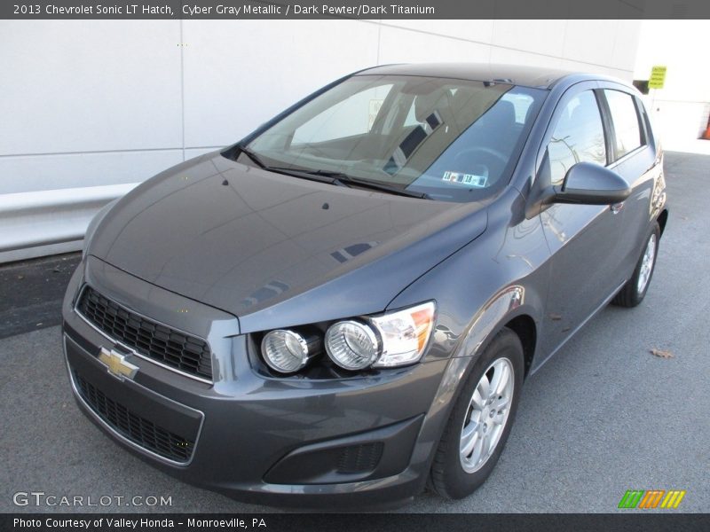 Cyber Gray Metallic / Dark Pewter/Dark Titanium 2013 Chevrolet Sonic LT Hatch