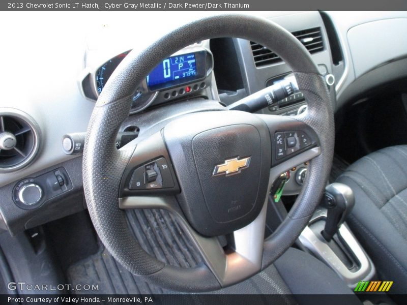 Cyber Gray Metallic / Dark Pewter/Dark Titanium 2013 Chevrolet Sonic LT Hatch