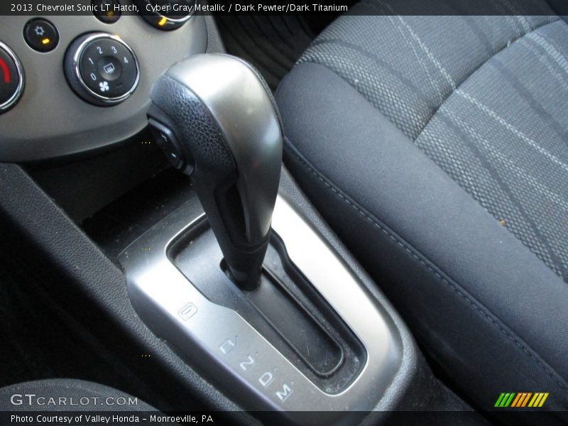 Cyber Gray Metallic / Dark Pewter/Dark Titanium 2013 Chevrolet Sonic LT Hatch