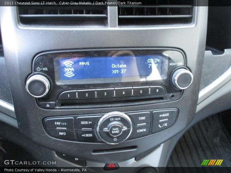 Cyber Gray Metallic / Dark Pewter/Dark Titanium 2013 Chevrolet Sonic LT Hatch