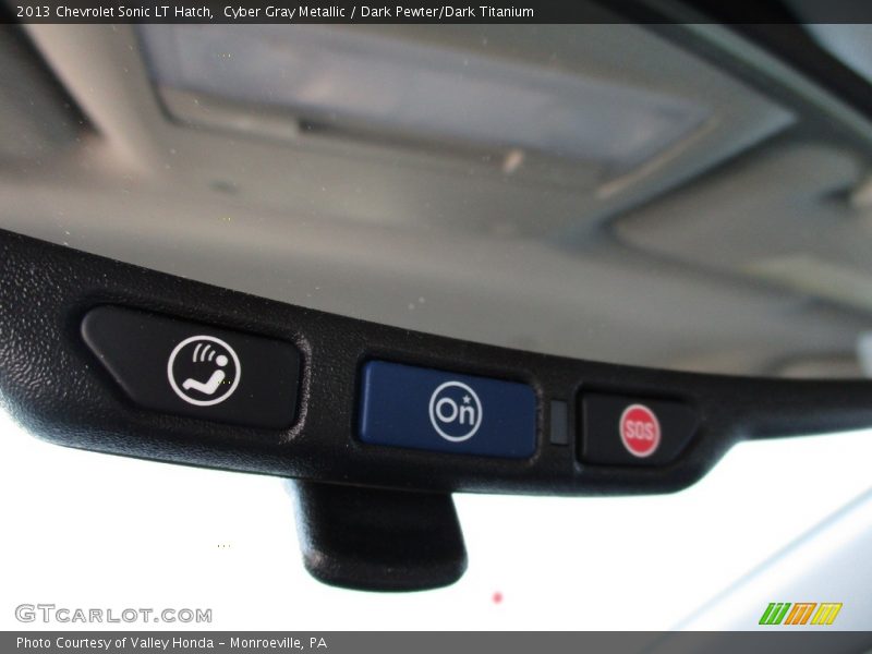 Cyber Gray Metallic / Dark Pewter/Dark Titanium 2013 Chevrolet Sonic LT Hatch
