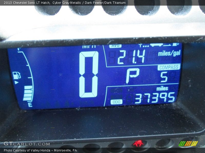 Cyber Gray Metallic / Dark Pewter/Dark Titanium 2013 Chevrolet Sonic LT Hatch