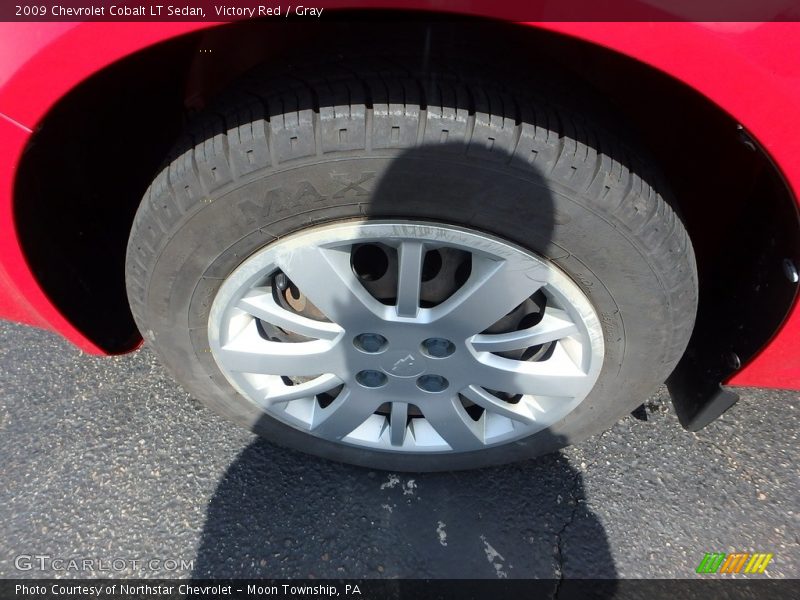 Victory Red / Gray 2009 Chevrolet Cobalt LT Sedan