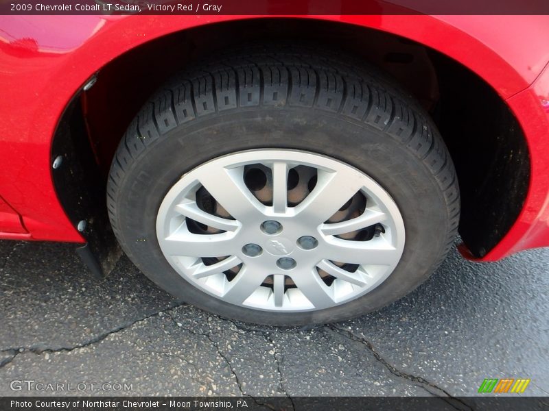Victory Red / Gray 2009 Chevrolet Cobalt LT Sedan