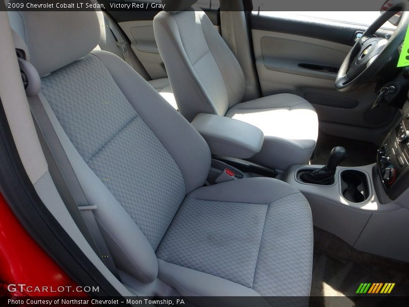 Victory Red / Gray 2009 Chevrolet Cobalt LT Sedan