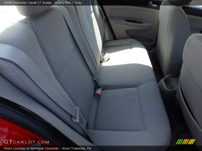 Victory Red / Gray 2009 Chevrolet Cobalt LT Sedan