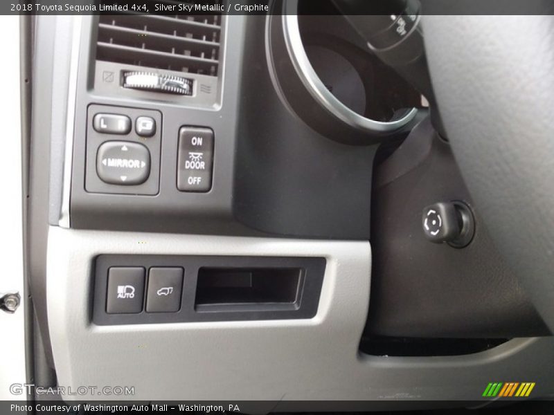 Controls of 2018 Sequoia Limited 4x4