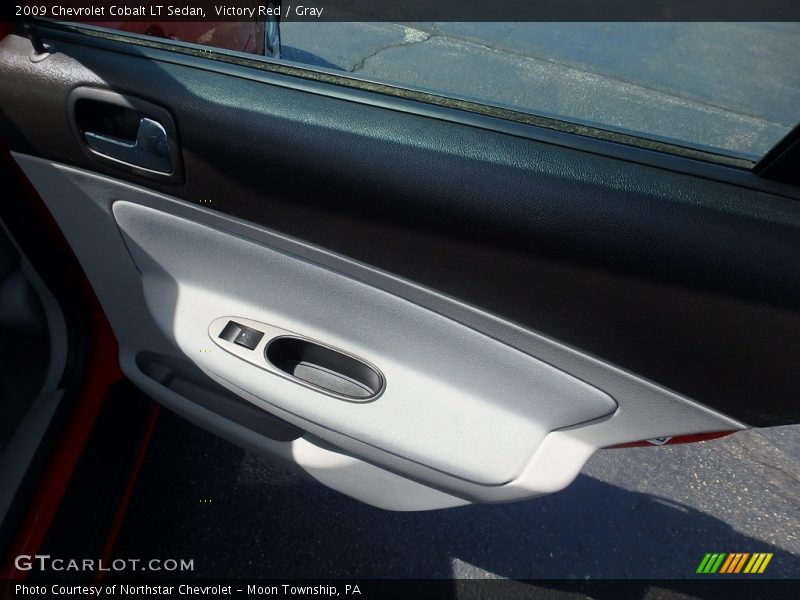 Victory Red / Gray 2009 Chevrolet Cobalt LT Sedan