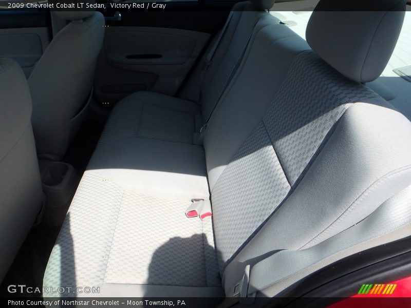 Victory Red / Gray 2009 Chevrolet Cobalt LT Sedan