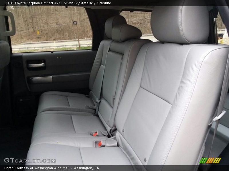 Rear Seat of 2018 Sequoia Limited 4x4