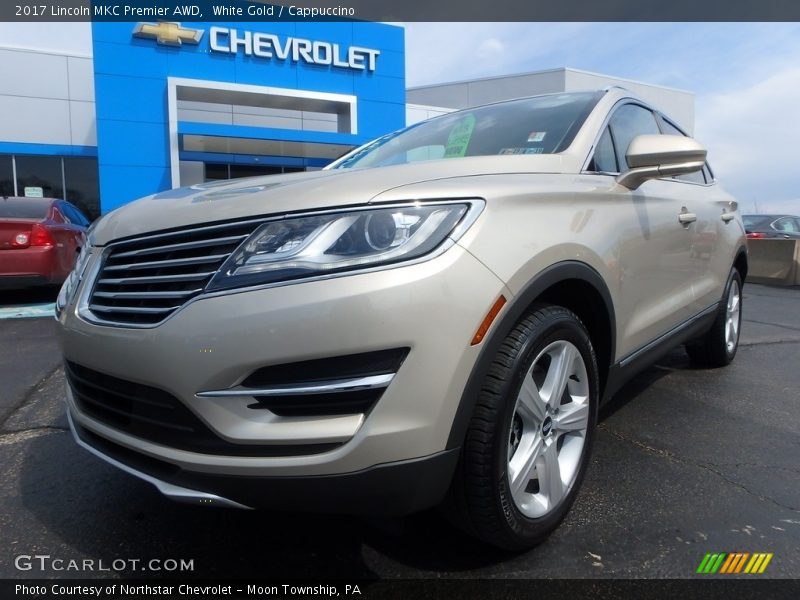 White Gold / Cappuccino 2017 Lincoln MKC Premier AWD