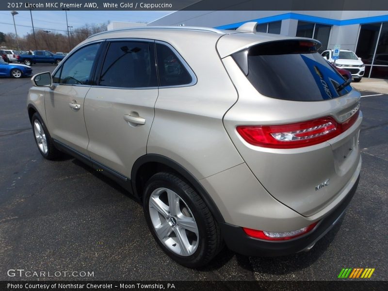 White Gold / Cappuccino 2017 Lincoln MKC Premier AWD