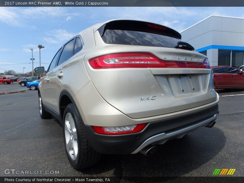 White Gold / Cappuccino 2017 Lincoln MKC Premier AWD