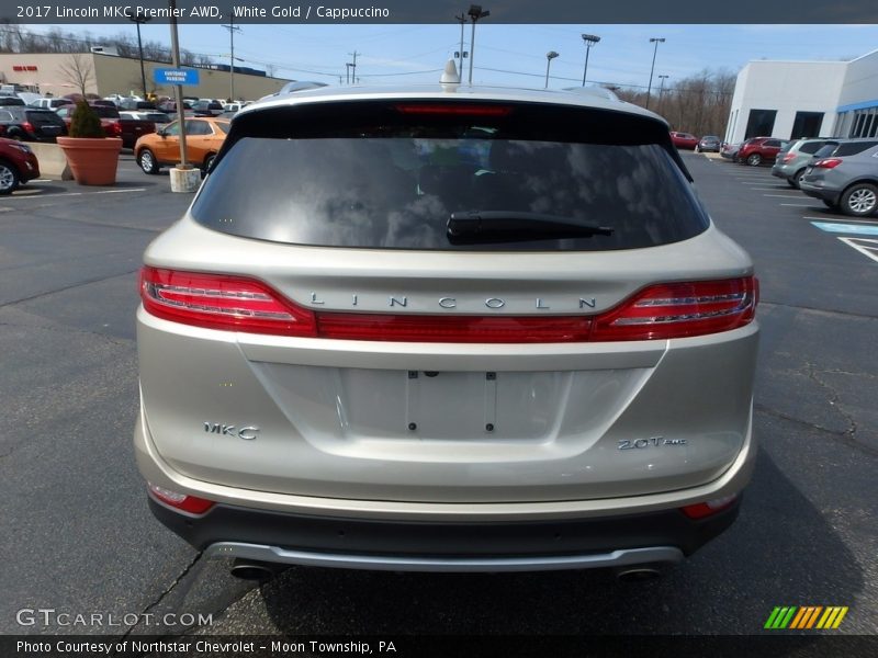 White Gold / Cappuccino 2017 Lincoln MKC Premier AWD