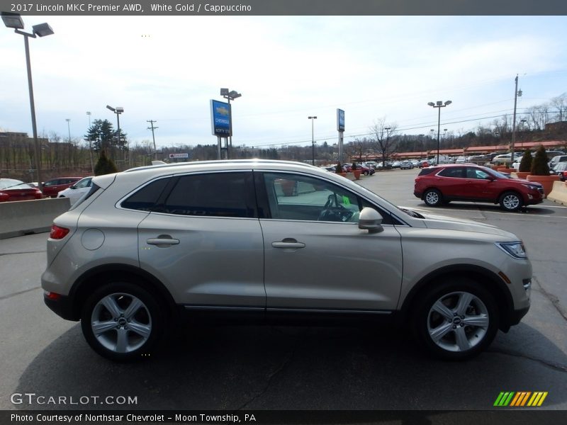 White Gold / Cappuccino 2017 Lincoln MKC Premier AWD