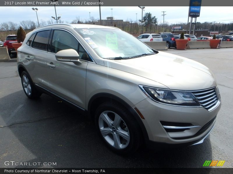 White Gold / Cappuccino 2017 Lincoln MKC Premier AWD