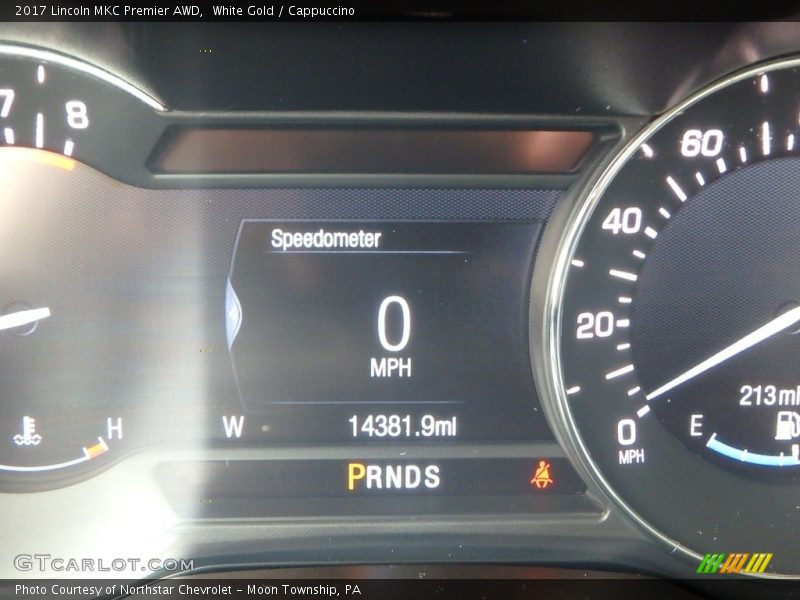 White Gold / Cappuccino 2017 Lincoln MKC Premier AWD