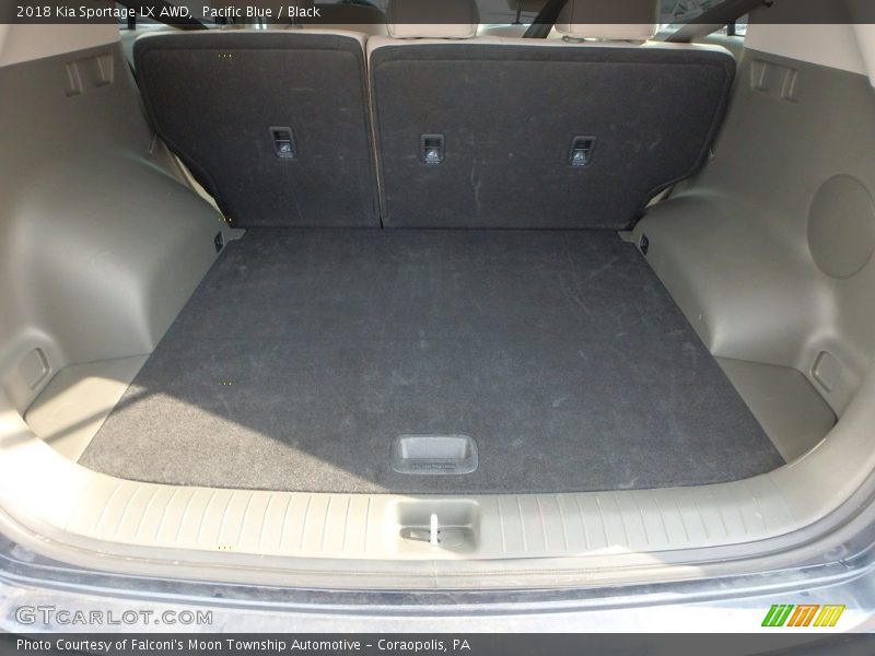 Pacific Blue / Black 2018 Kia Sportage LX AWD