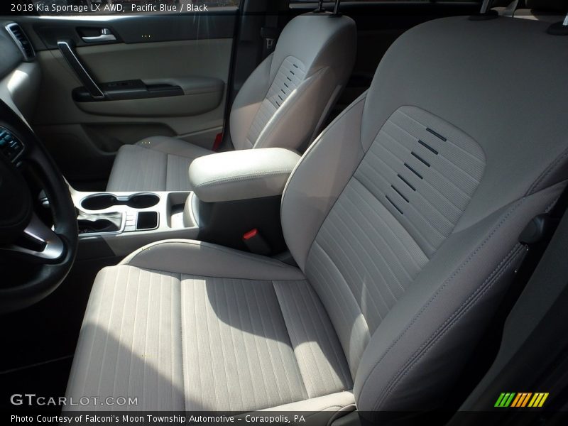 Pacific Blue / Black 2018 Kia Sportage LX AWD