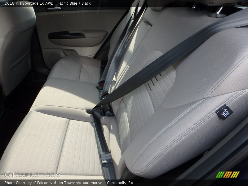 Pacific Blue / Black 2018 Kia Sportage LX AWD
