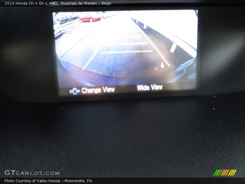 Mountain Air Metallic / Beige 2014 Honda CR-V EX-L AWD