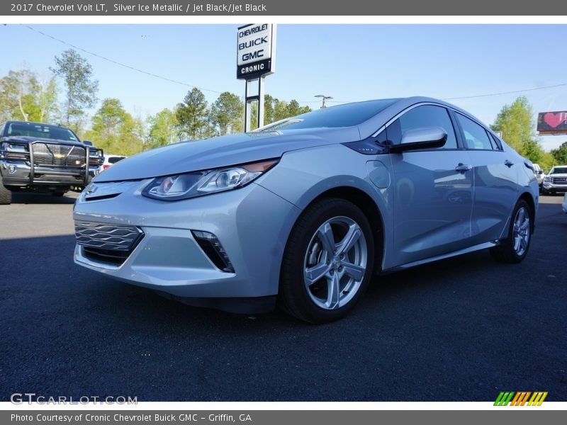 Silver Ice Metallic / Jet Black/Jet Black 2017 Chevrolet Volt LT