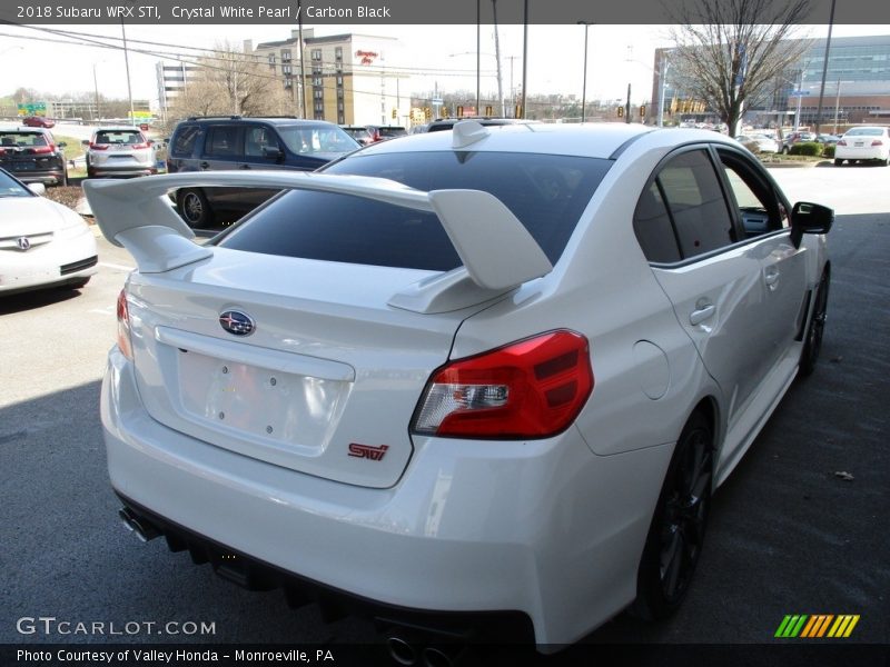  2018 WRX STI Crystal White Pearl