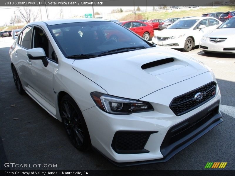 Front 3/4 View of 2018 WRX STI