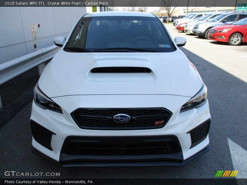  2018 WRX STI Crystal White Pearl