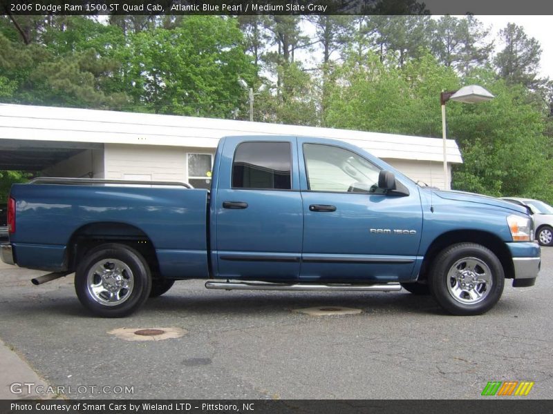 Atlantic Blue Pearl / Medium Slate Gray 2006 Dodge Ram 1500 ST Quad Cab