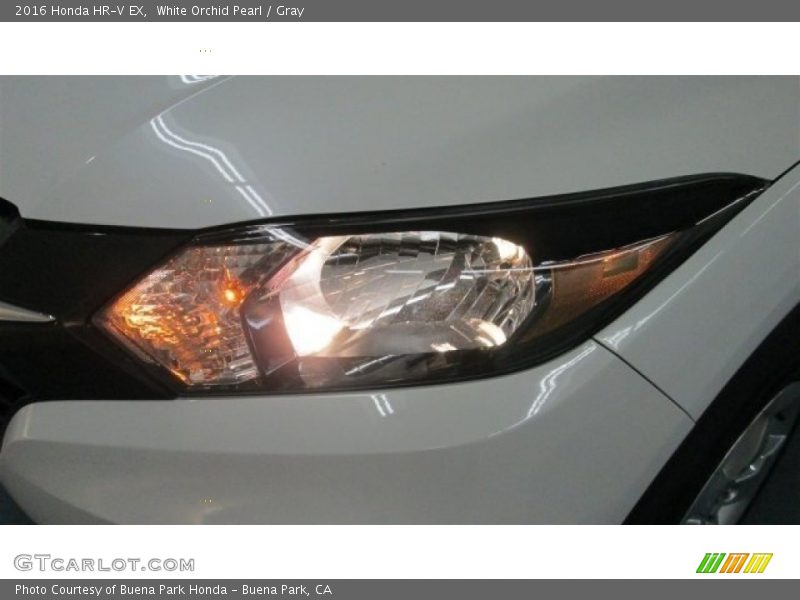 White Orchid Pearl / Gray 2016 Honda HR-V EX
