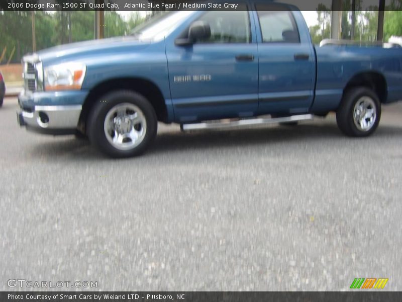 Atlantic Blue Pearl / Medium Slate Gray 2006 Dodge Ram 1500 ST Quad Cab