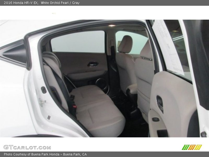 White Orchid Pearl / Gray 2016 Honda HR-V EX